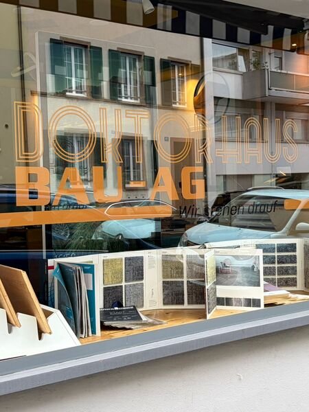 Showroom von Doktor Haus Bau AG in Basel